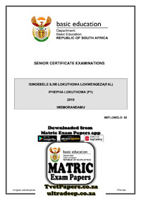 IsiNdebele FAL P1 May-June 2018 Memo.pdf